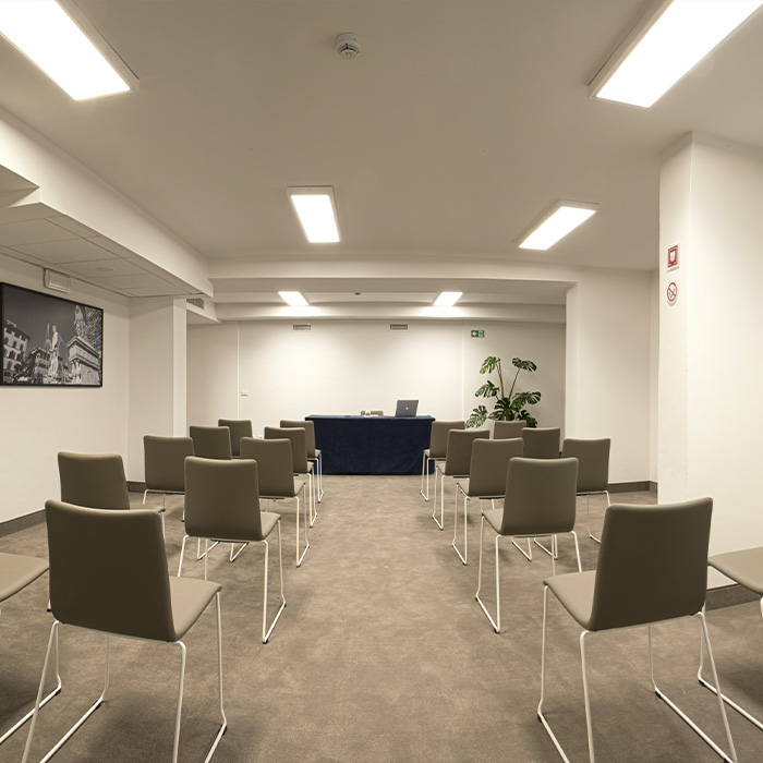 La sala meeting del nostro hotel a Firenze